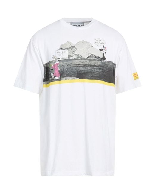Iceberg White T-Shirts for men