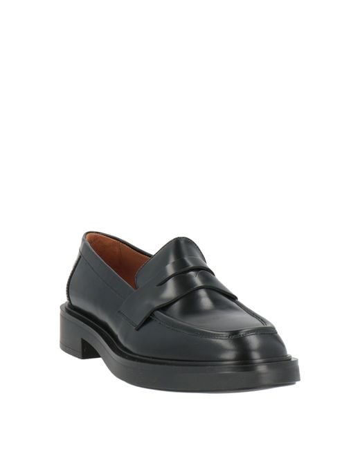 Frau Black Mokassin