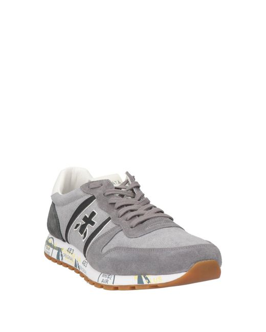 Premiata Gray Trainers for men