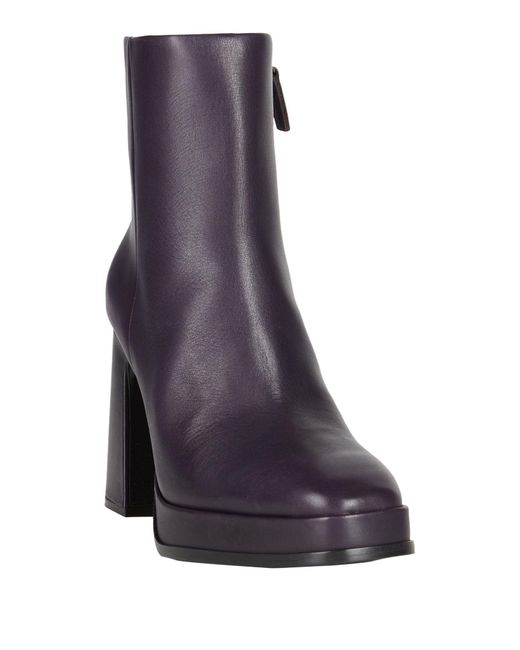 Ash Purple Ankle Boots