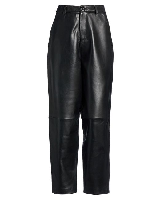 Bolongaro Trevor Black Pants Sheepskin