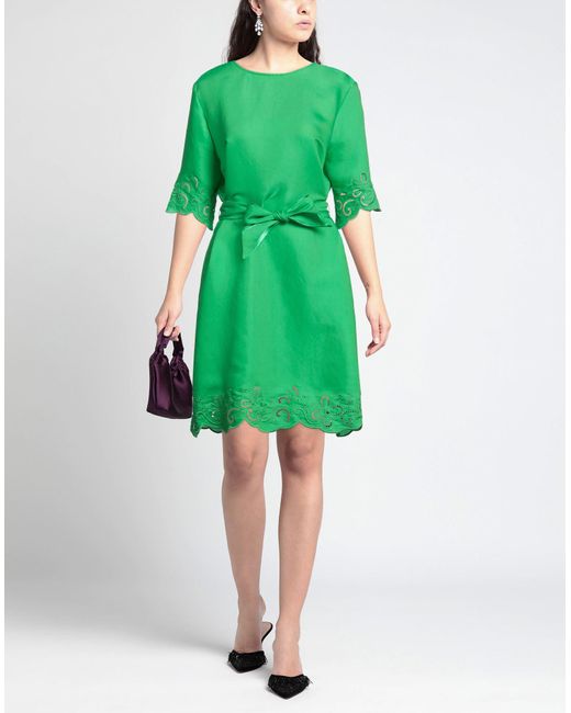 Boutique Moschino Green Mini-Kleid