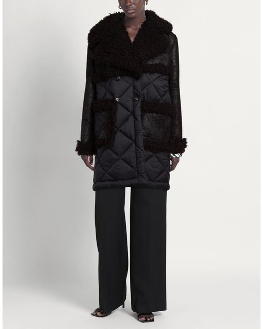 De'Hart Black Coat Polyester