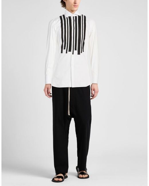 Junya Watanabe White Shirt Cotton for men