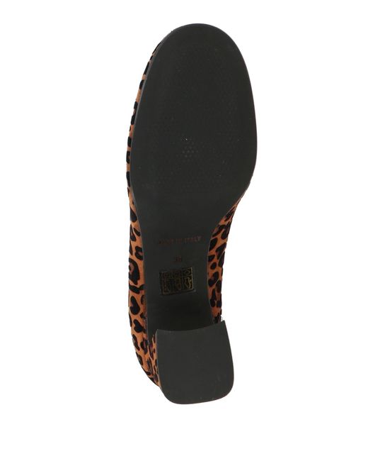 Status Brown Camel Pumps Leather