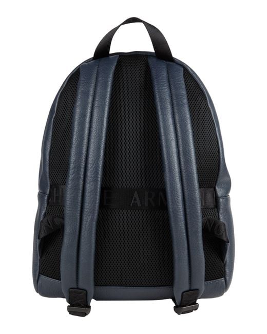 ARMANI EXCHANGE Blue Rucksack for men