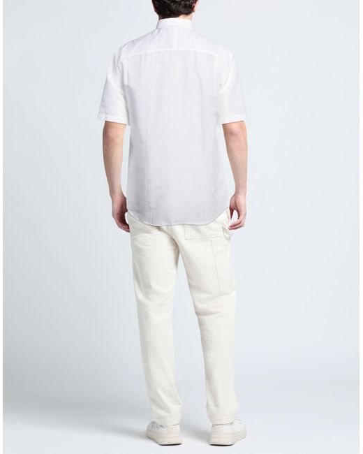 Camisa Dunhill de hombre de color White