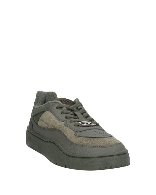 DIESEL Green Sneakers for men