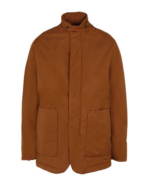 Hevò Mantel in Brown für Herren