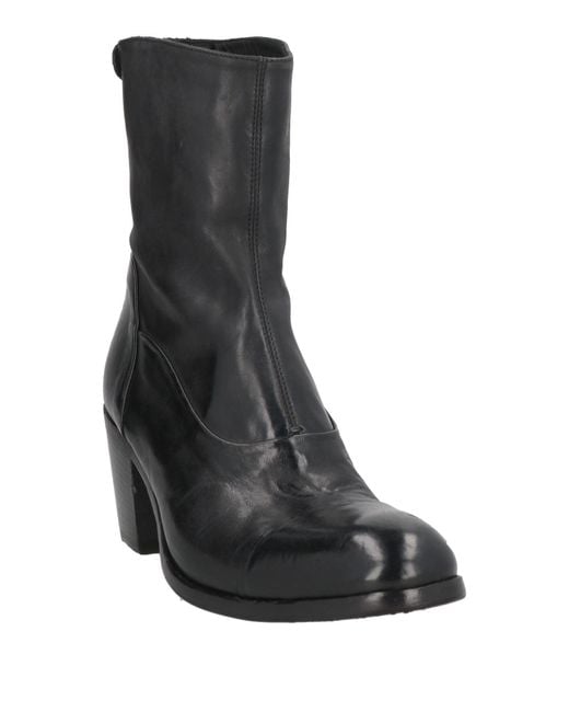 Alberto Fasciani Black Ankle Boots