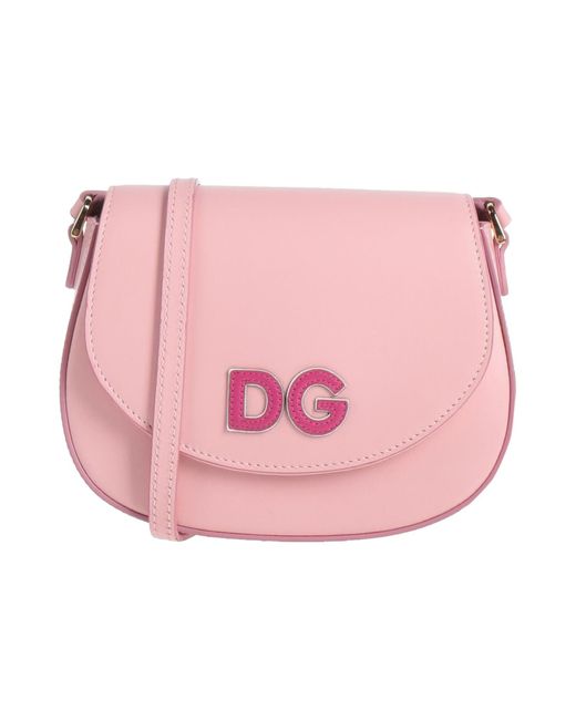 Dolce & Gabbana Pink Cross-Body Bag Calfskin