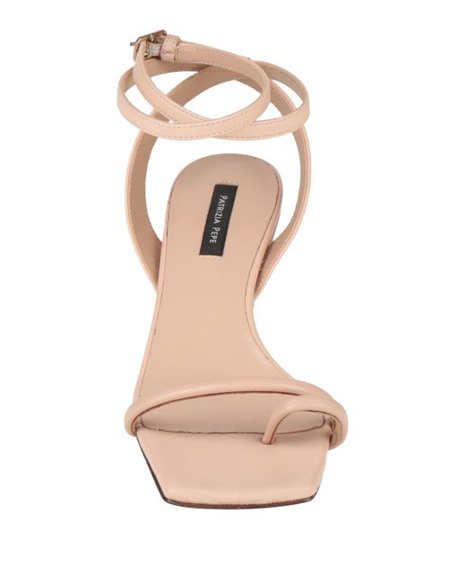 Patrizia Pepe Natural Thong Sandal