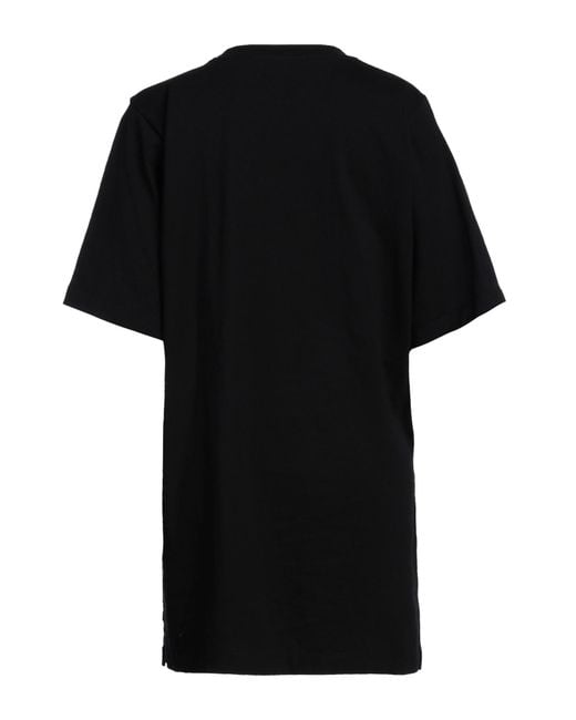 MSGM Black Mini Dress Cotton