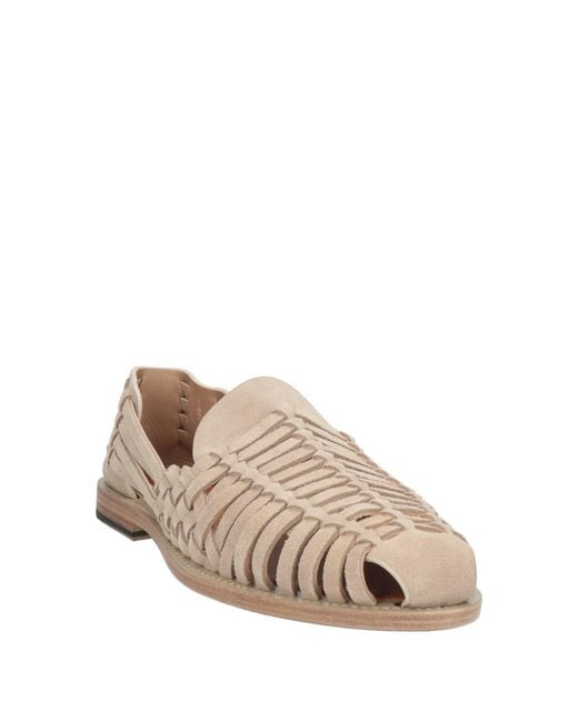 Brunello Cucinelli Natural Light Loafers Leather for men