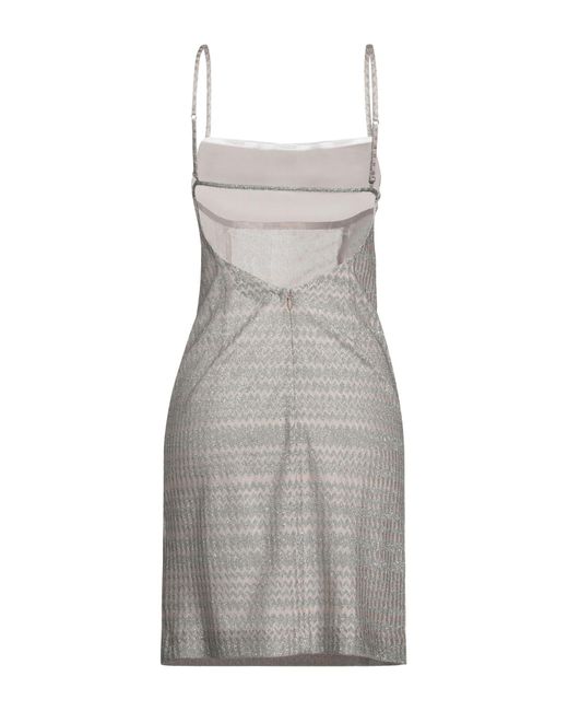 Missoni Gray Mini-Kleid