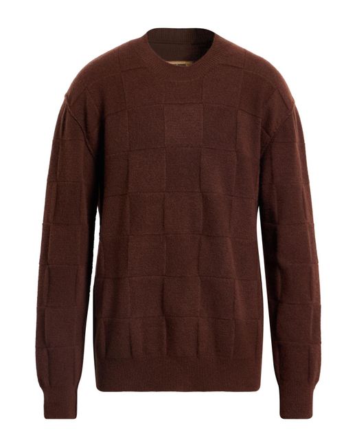 Uma Wang Brown Sweater Wool, Polyamide, Cashmere, Elastane for men