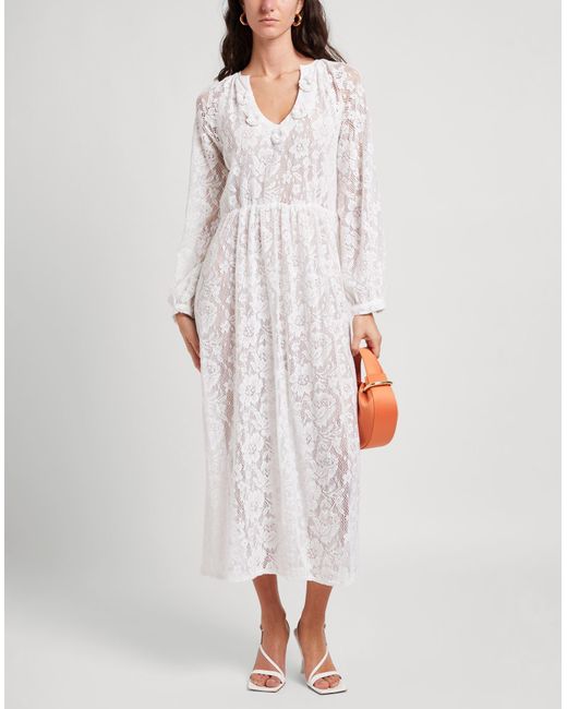 CONNOR & BLAKE White Maxi Dress