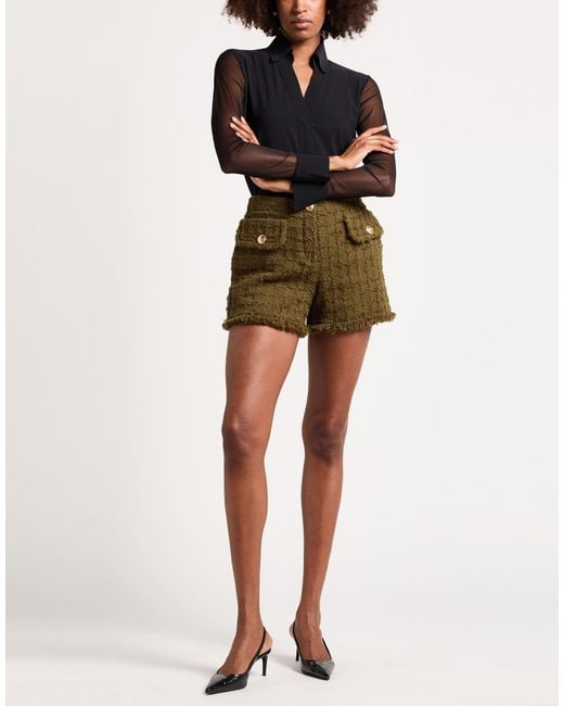 Versace Green Shorts & Bermuda Shorts