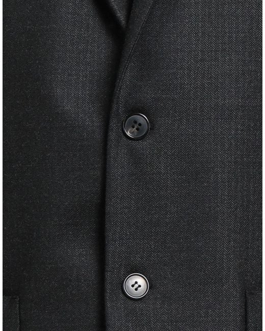 Missoni Black Missoni Charcoal Blazer Polyester, Wool, Elastane for men