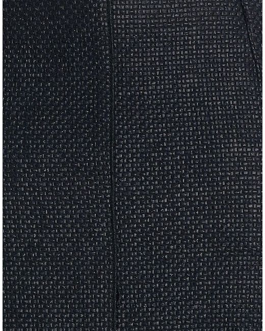 Hache Blue Midi Skirt Cotton, Polyamide