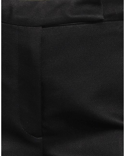 Sa Su Phi Black Pants Wool, Silk