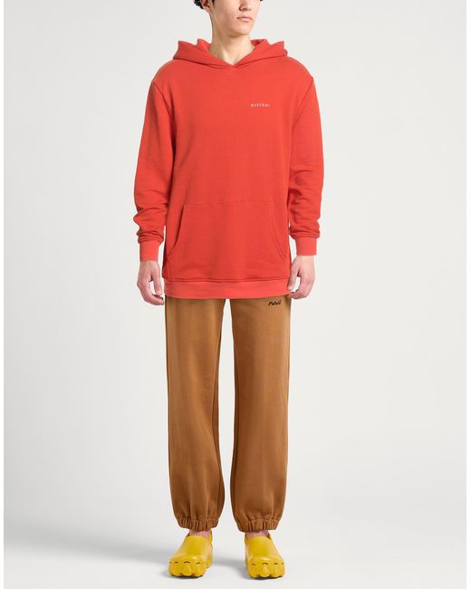 Buscemi Red Sweatshirt Cotton for men