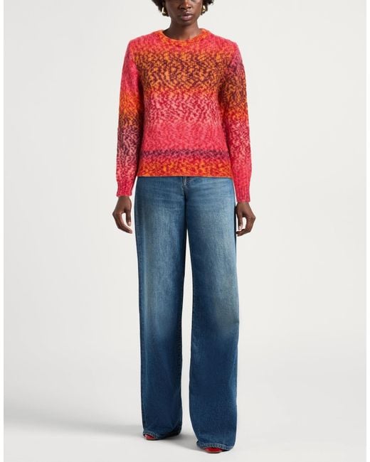 Kangra Red Sweater Wool, Acrylic, Polyamide, Alpaca Wool