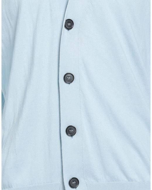 PT Torino Blue Cardigans for men