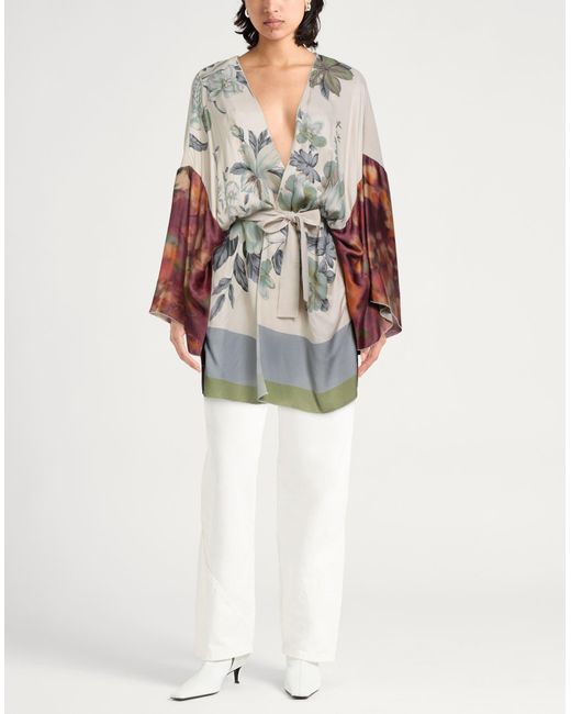 Anna Molinari White Jacket Viscose, Polyester