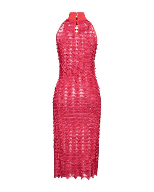 Missoni Red Midi Dress