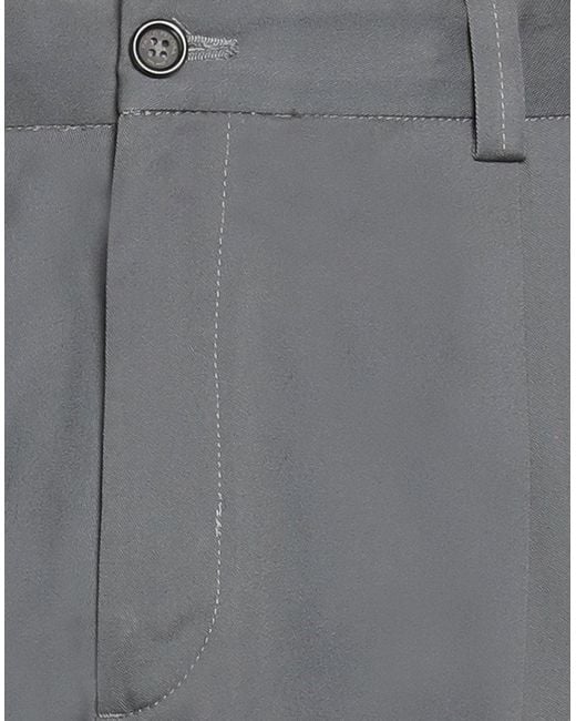 Paolo Pecora Gray Trouser for men