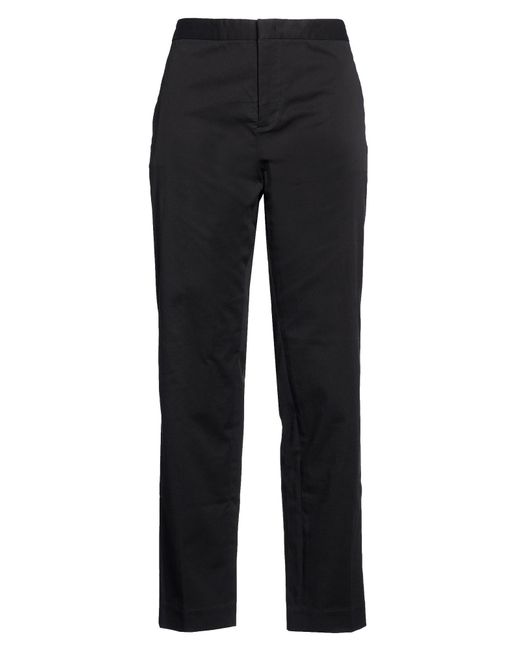 Fabiana Filippi Black Pants Cotton, Elastane