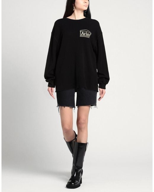 Aries Black Sweatshirt