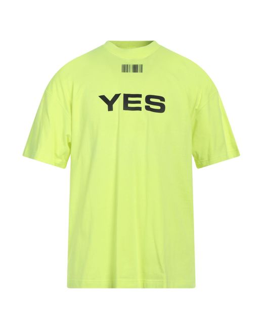 VTMNTS Yellow T-shirt for men