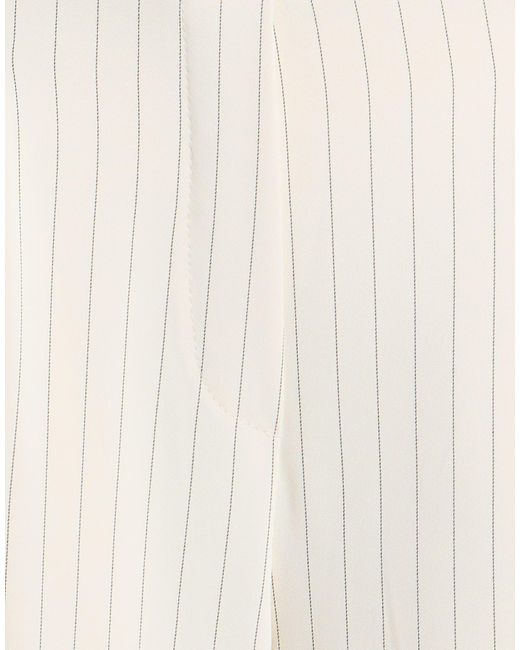 Imperial White Ivory Pants Polyester, Elastane