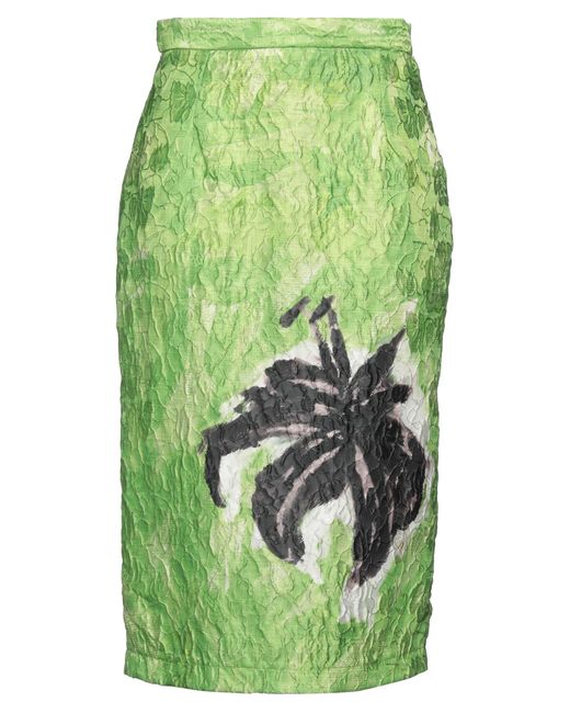 Jupe midi Stella Jean en coloris Green