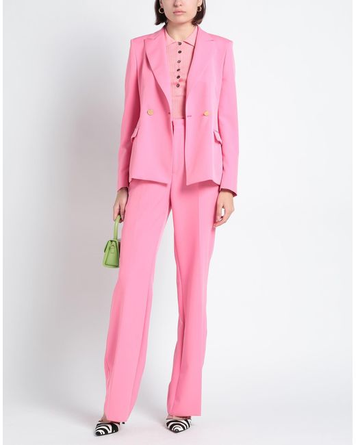 Tagliatore 0205 Pink Anzug