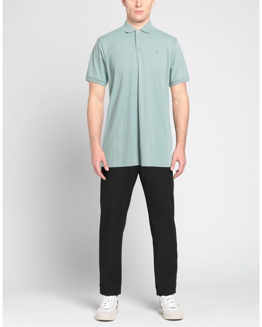 Polo Hackett de hombre de color Blue