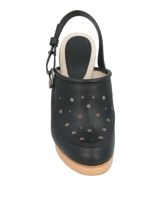 Max Mara Black Pumps Leather