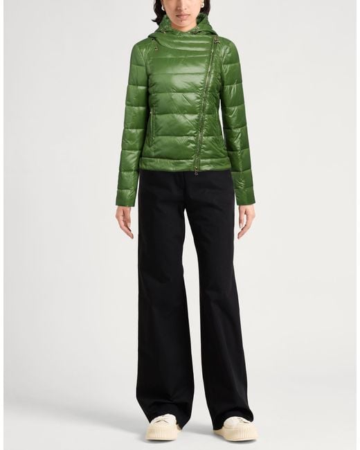 Patrizia Pepe Green Puffer