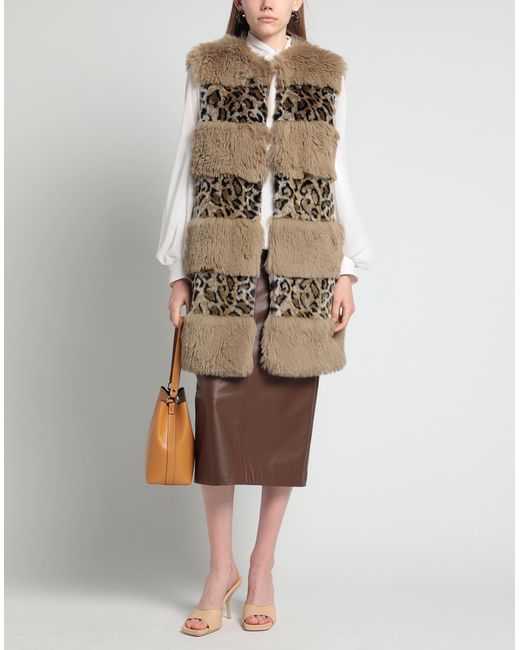 Shearling & Teddy di Twinset in Gray