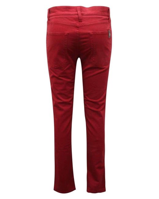 Pantaloni Jeans di Dolce & Gabbana in Red da Uomo