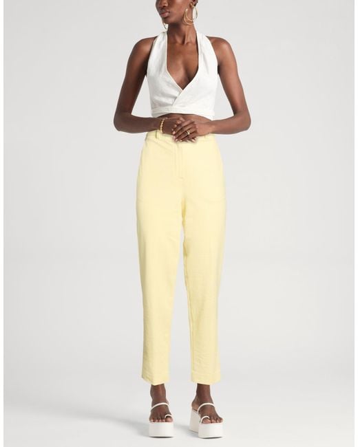 Circolo 1901 Yellow Trouser