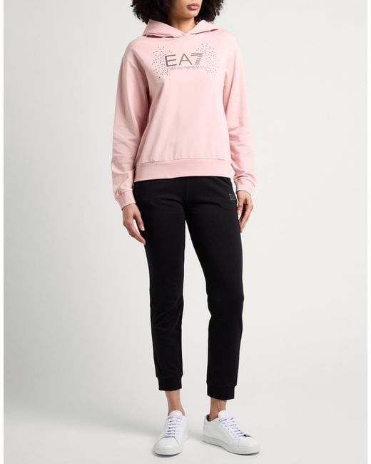 EA7 Pink Tracksuit Cotton, Modal, Elastane