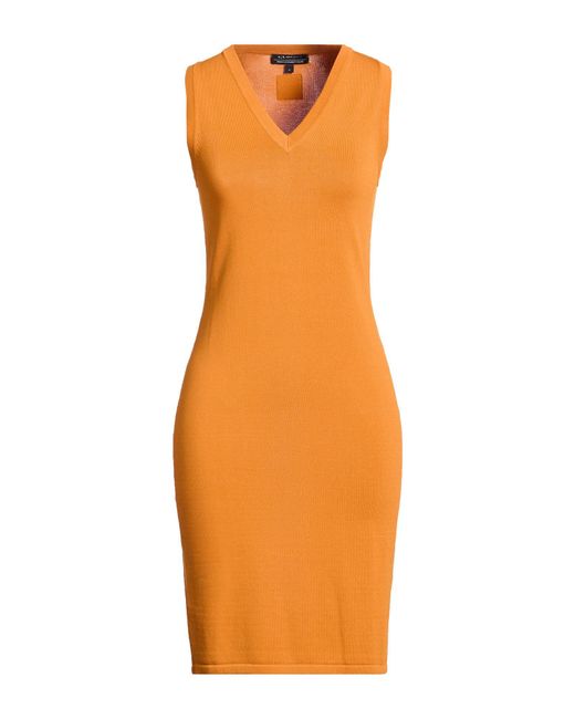 armani exchange orange dress Essential Jersey Dress