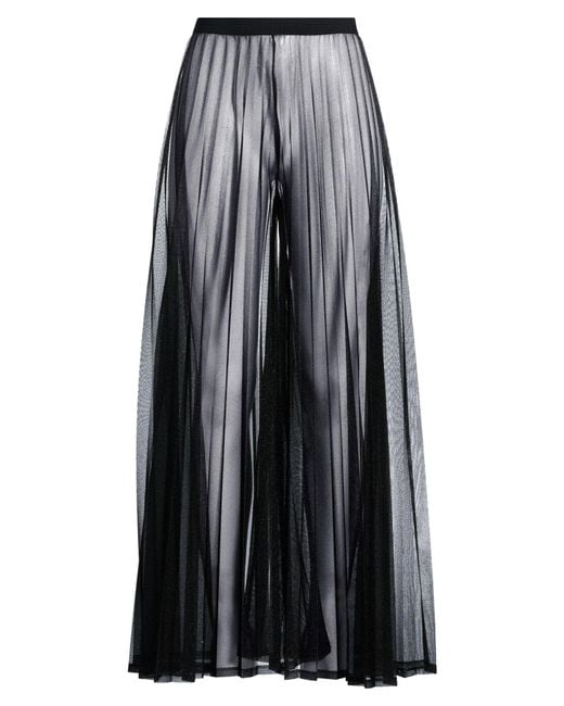 Circus Hotel Gray Pants Polyester, Polyamide