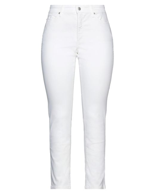 Cambio White Jeans