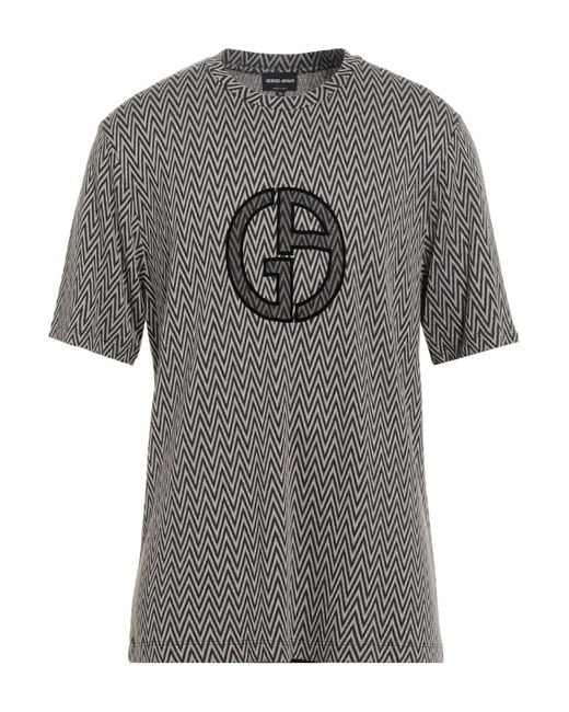 Giorgio Armani Pullover in Gray für Herren