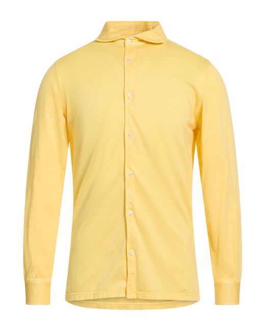Fedeli Hemd in Yellow für Herren