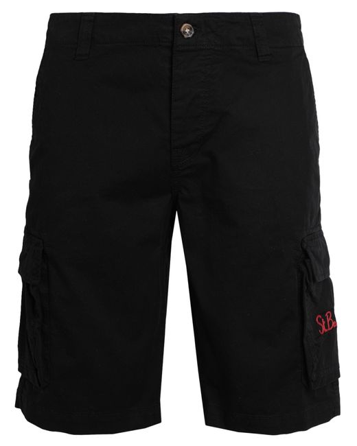 Mc2 Saint Barth Black Shorts & Bermuda Shorts for men